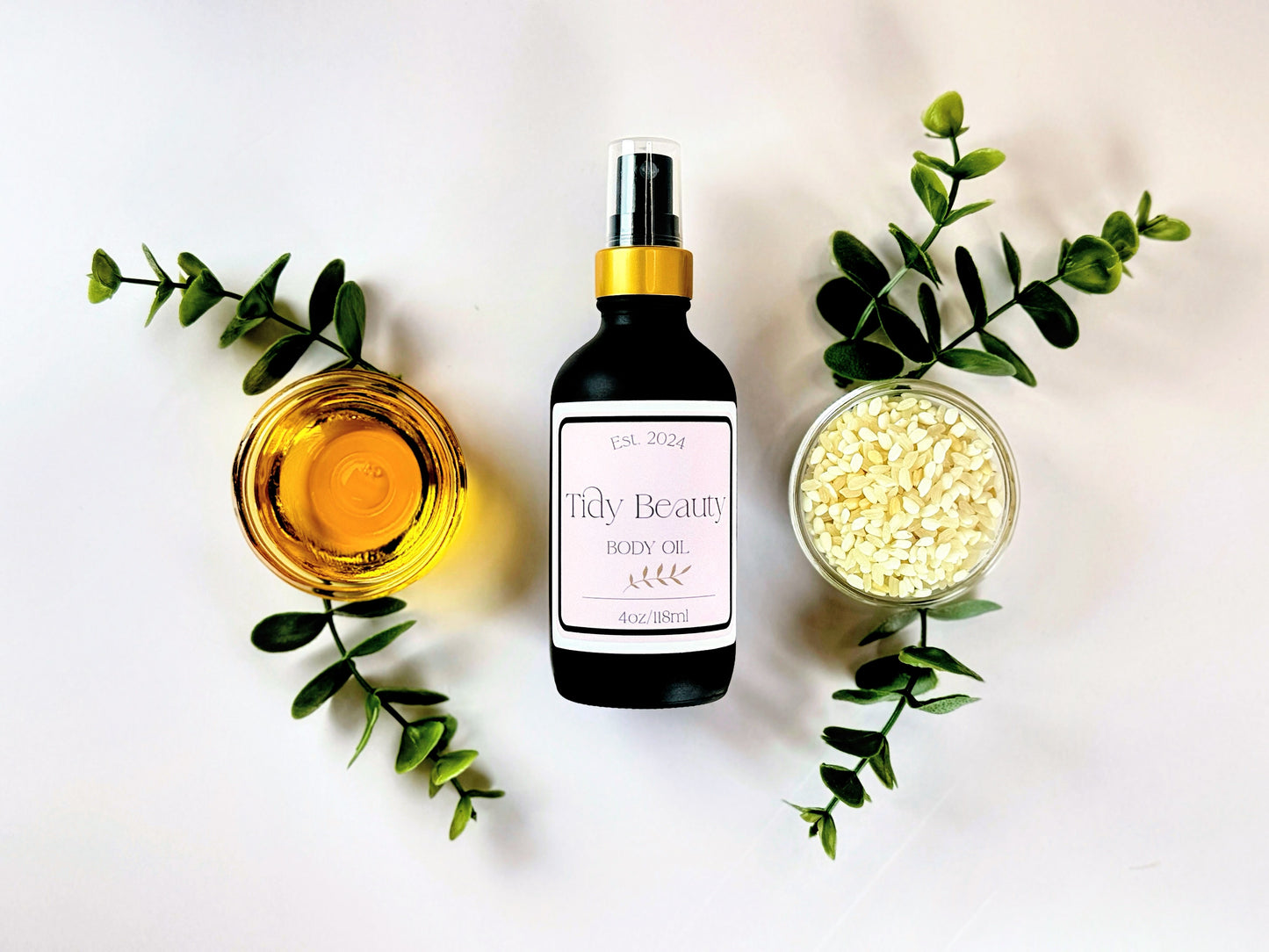 Tidy Beauty Organic Korean Body Oil